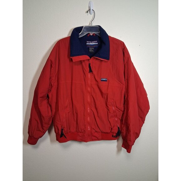 White Sierra Other - VTG White Sierra Windbreaker Fleece Lined Outdoor Casual Y2K Red Mens Size Large